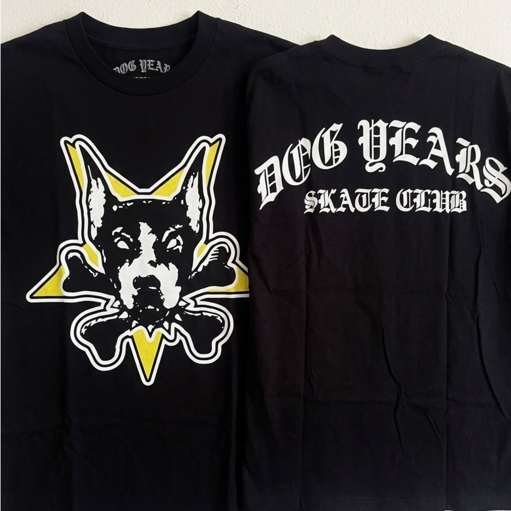 Skate Club Black Short Sleeve Graphic Tee